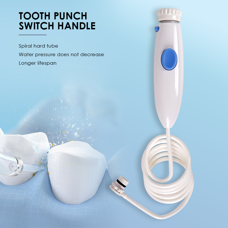 Oral Irrigator Flosser - مقبض فرشاة أسنان متعدد الاستخدامات، أنبوب
