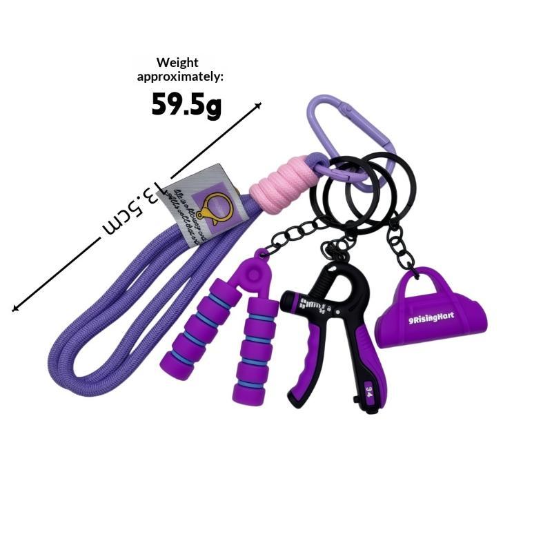 Health Wellness Gifts - سلسلة /Vly/ فيتنس: إكسسوارات مفاتيح عصرية