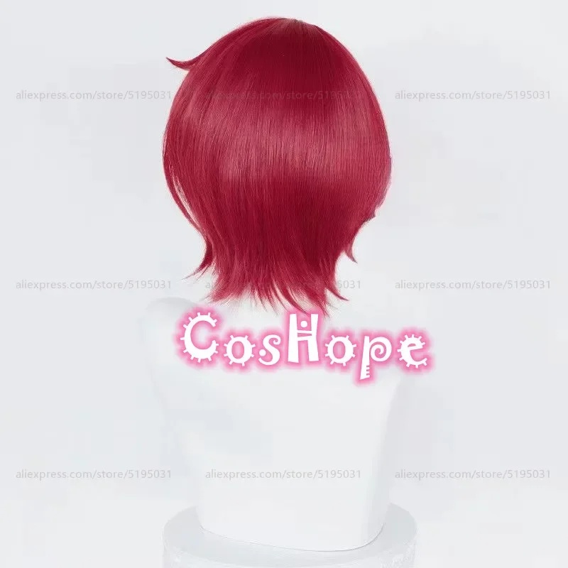 Resistance Tube Set - e;5'v\7,j/3;Suou Tsukasa 30cm Short Red Wig