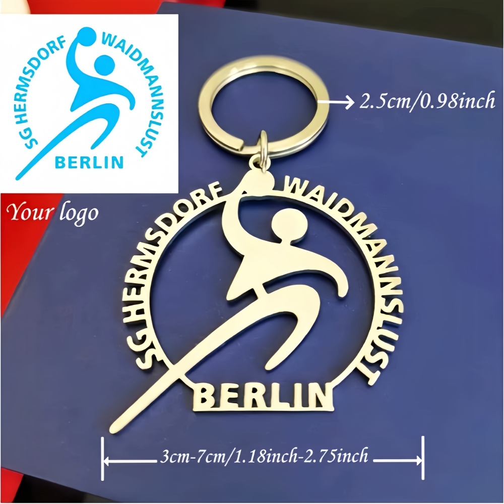 Health Wellness Gifts - سلاسل مفاتيح مخصصة من الفولاذ المقاوم