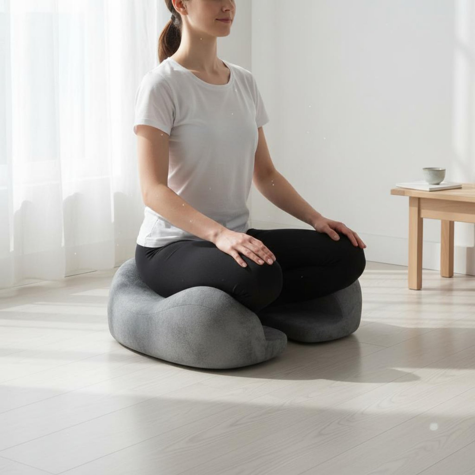 Meditation Cushion Zafu - وسادة زافو سميكة للتأمل الزن، وسادة