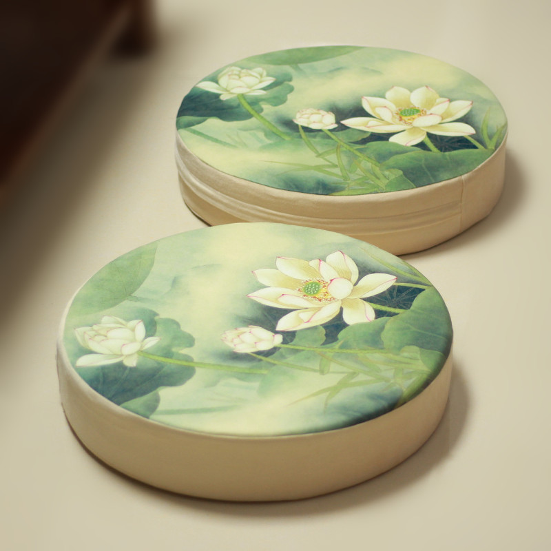 Meditation Cushion Zafu - وسادة أرضية فوتون صينية/وسادة تأمل مقعد