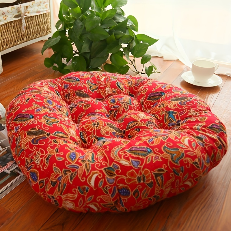وسادة وسادة أرضية مستديرة سميك - مراجعة Meditation Cushion Zafu وسعره