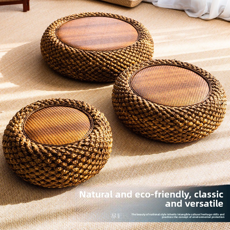 وسادة أرضية دائرية من الروطان  - مراجعة Meditation Cushion Zafu وسعره