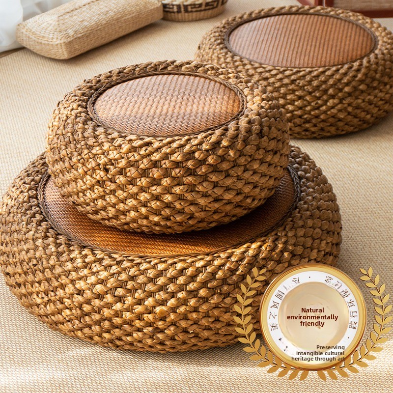 وسادة أرضية دائرية من الروطان  - مراجعة Meditation Cushion Zafu وسعره