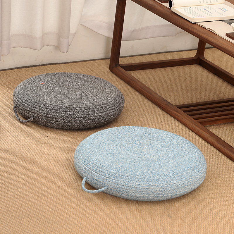 وسادة أرضية دائرية سميكة بألوا - مراجعة Meditation Cushion Zafu وسعره