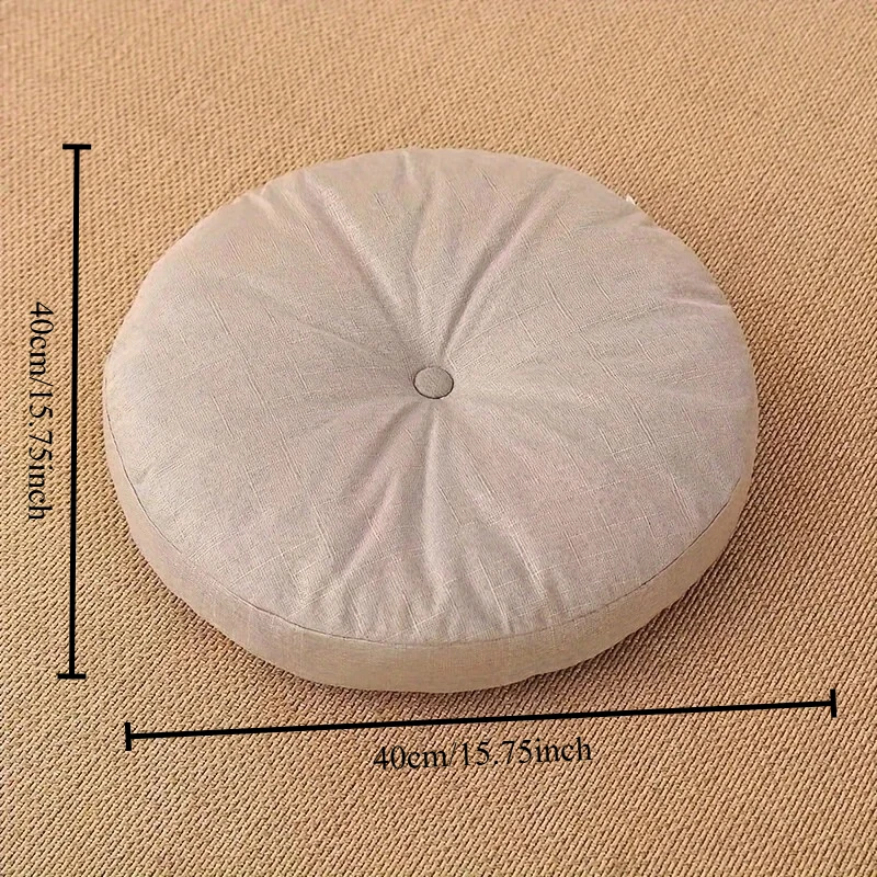 وسادة مستديرة سميكة، وسادة يوج - مراجعة Meditation Cushion Zafu وسعره