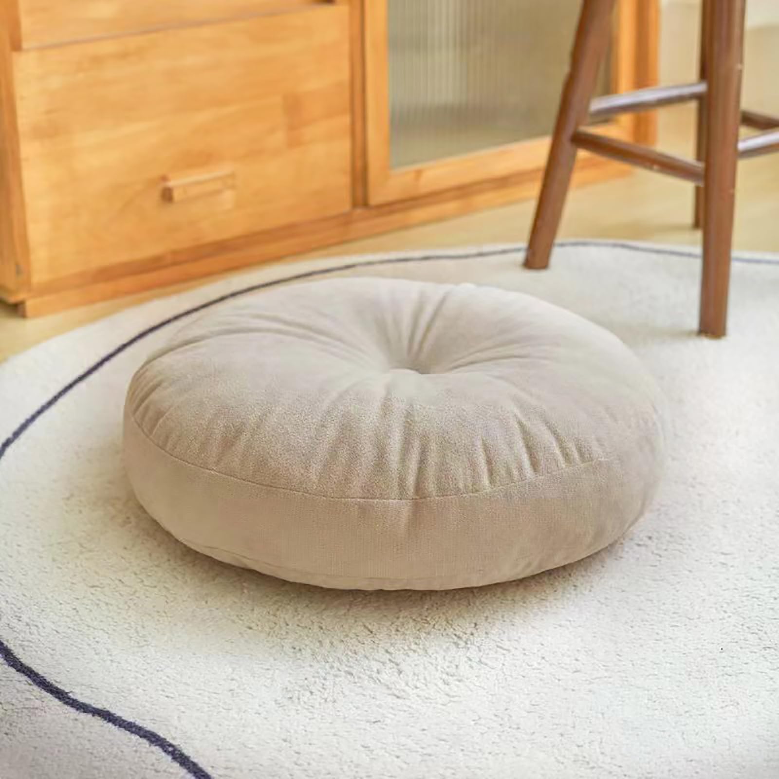 وسادة مستديرة سميكة، وسادة يوج - مراجعة Meditation Cushion Zafu وسعره