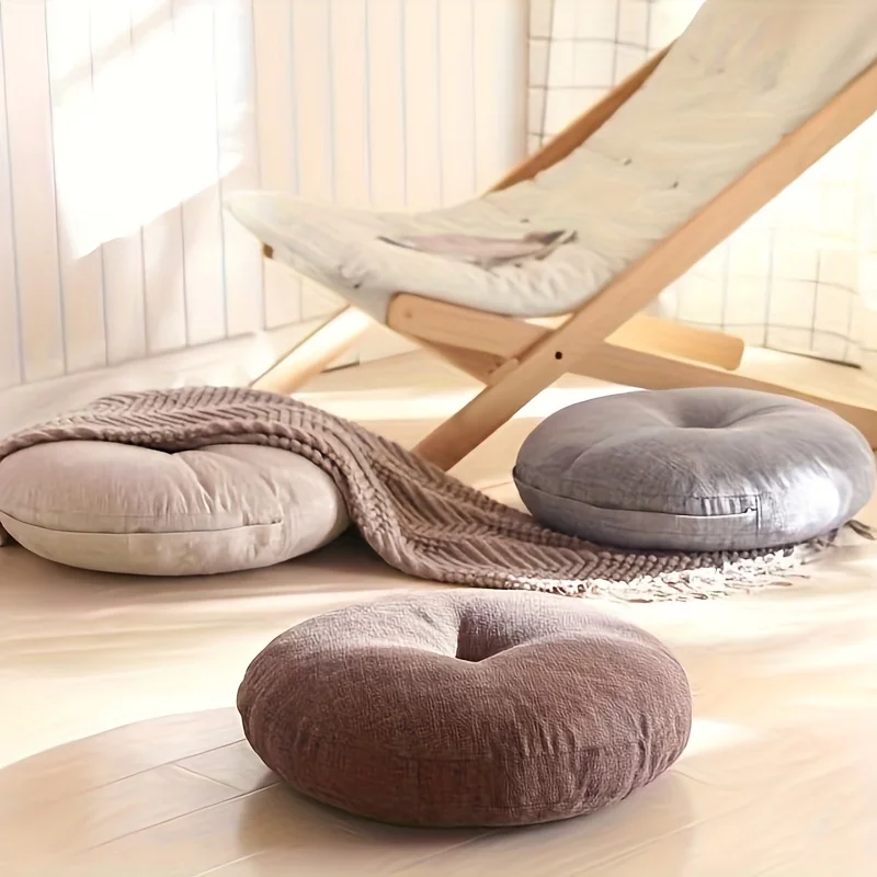وسادة مستديرة سميكة، وسادة يوج - مراجعة Meditation Cushion Zafu وسعره