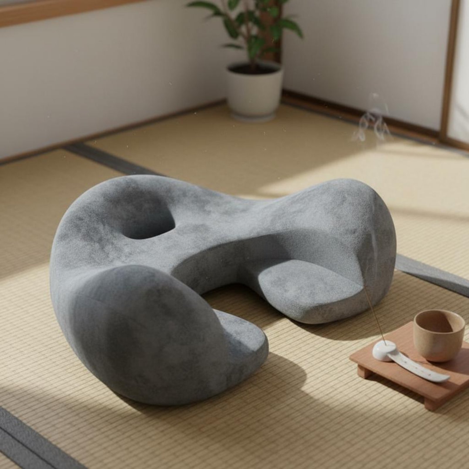 وسادة زافو سميكة للتأمل الزن،  - مراجعة Meditation Cushion Zafu وسعره