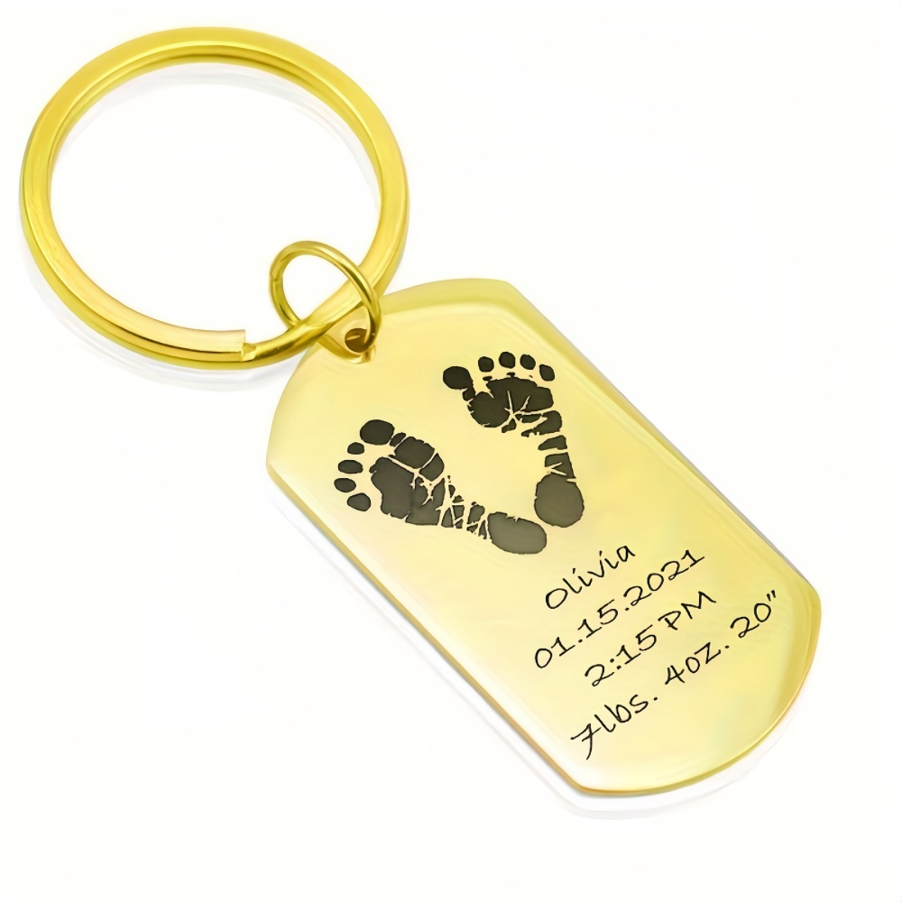 سلسلة مفاتيح مخصصة من الفولاذ  - مراجعة Health Wellness Gifts وسعره